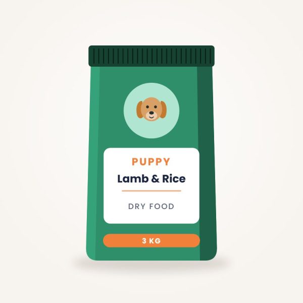 Puppy Dry Food – Lamb & Rice