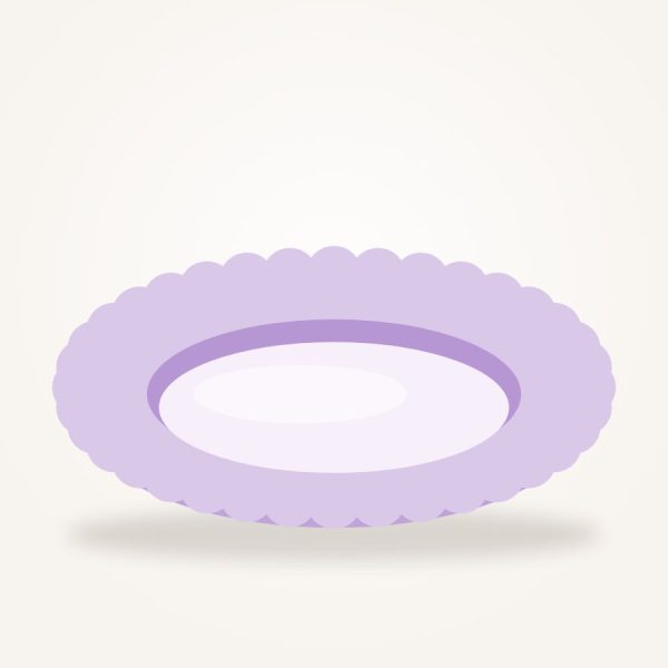 Round Plush Cat Bed